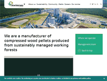 Tablet Screenshot of draxbiomass.com